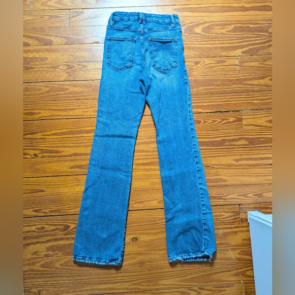 Good American Always Fits Good Classic Straight Jeans Sz 4/27 - Picture 5 of 5